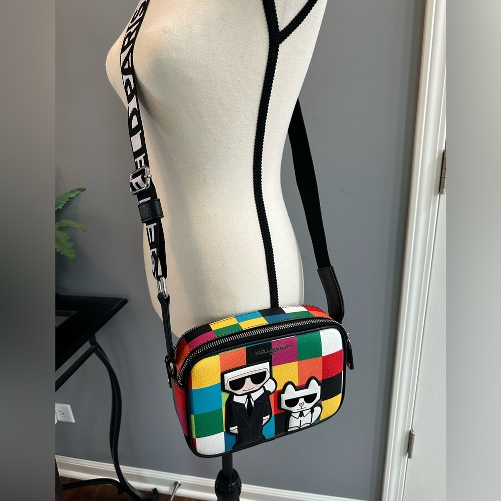 Karl Lagerfeld Shoulder / Crossbody Camera Bag - Maybelle - NEW